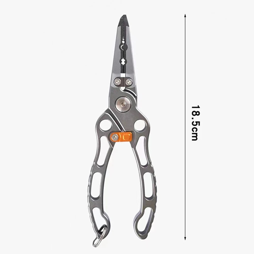 Titanium Alloy Fish Control Pliers Convenient Lure Clamp