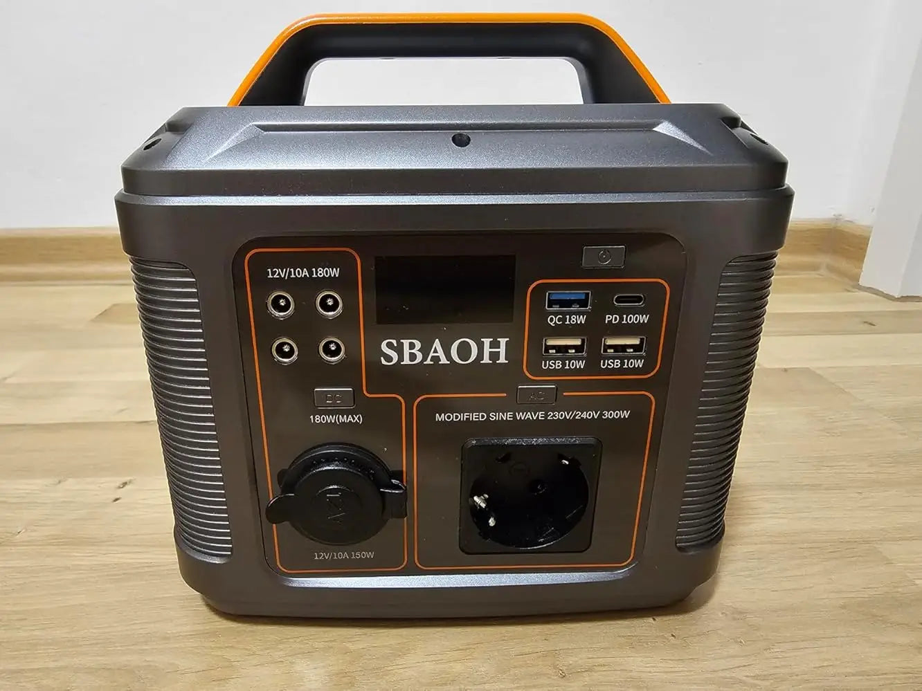 SBAOH Portable Power Station P302 300W 296Wh Solar Generator