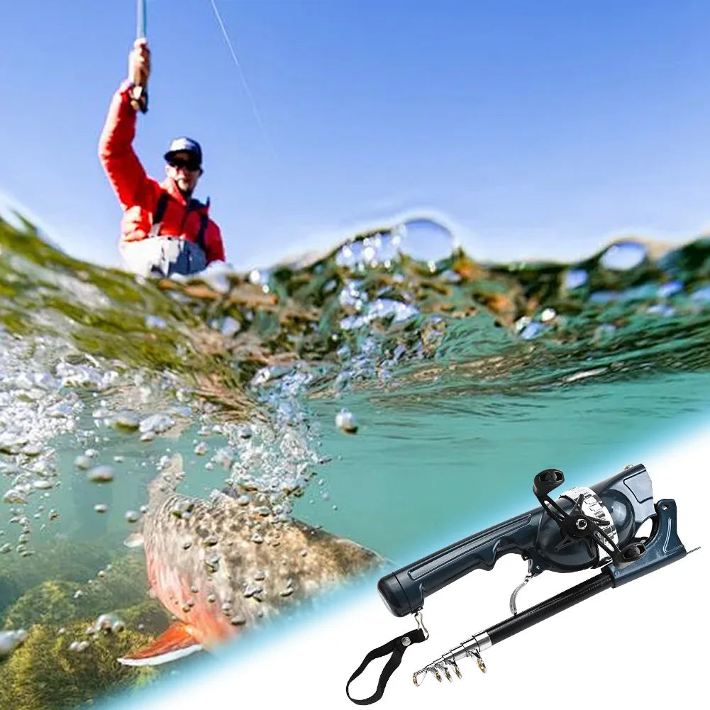 Folding Fishing Rod Telescopic Fishing Pole Carbon Fiber