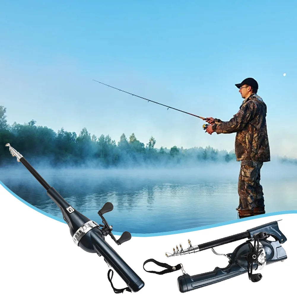 Folding Fishing Rod Telescopic Fishing Pole Carbon Fiber