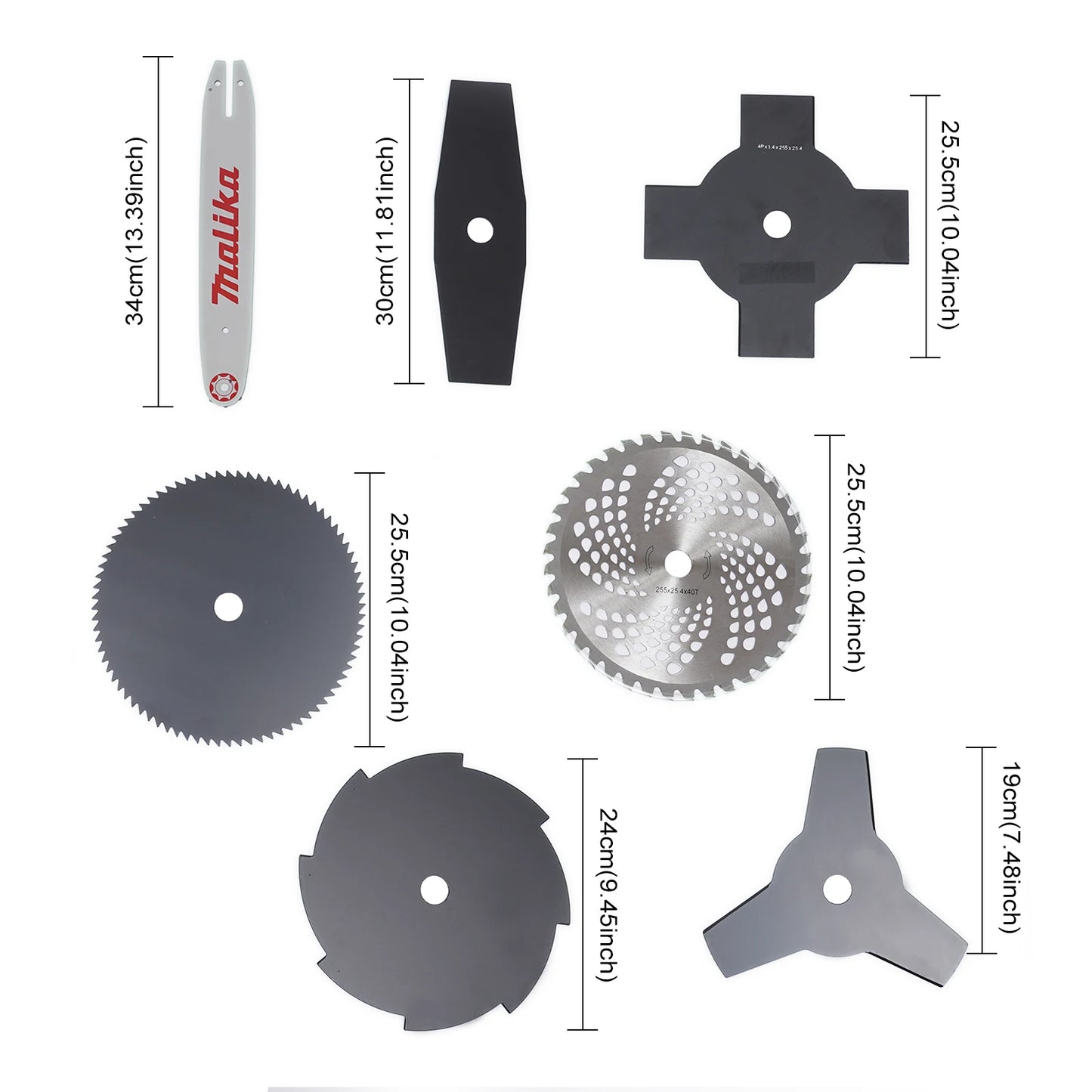 Powerful Multifunction Brush Cutter 1.7KW 52cc Engine