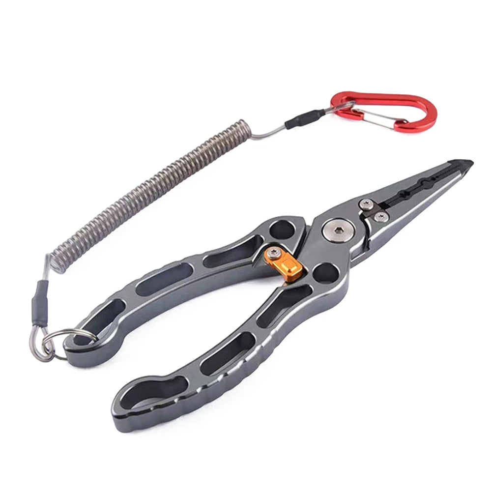 Titanium Alloy Fish Control Pliers Convenient Lure Clamp