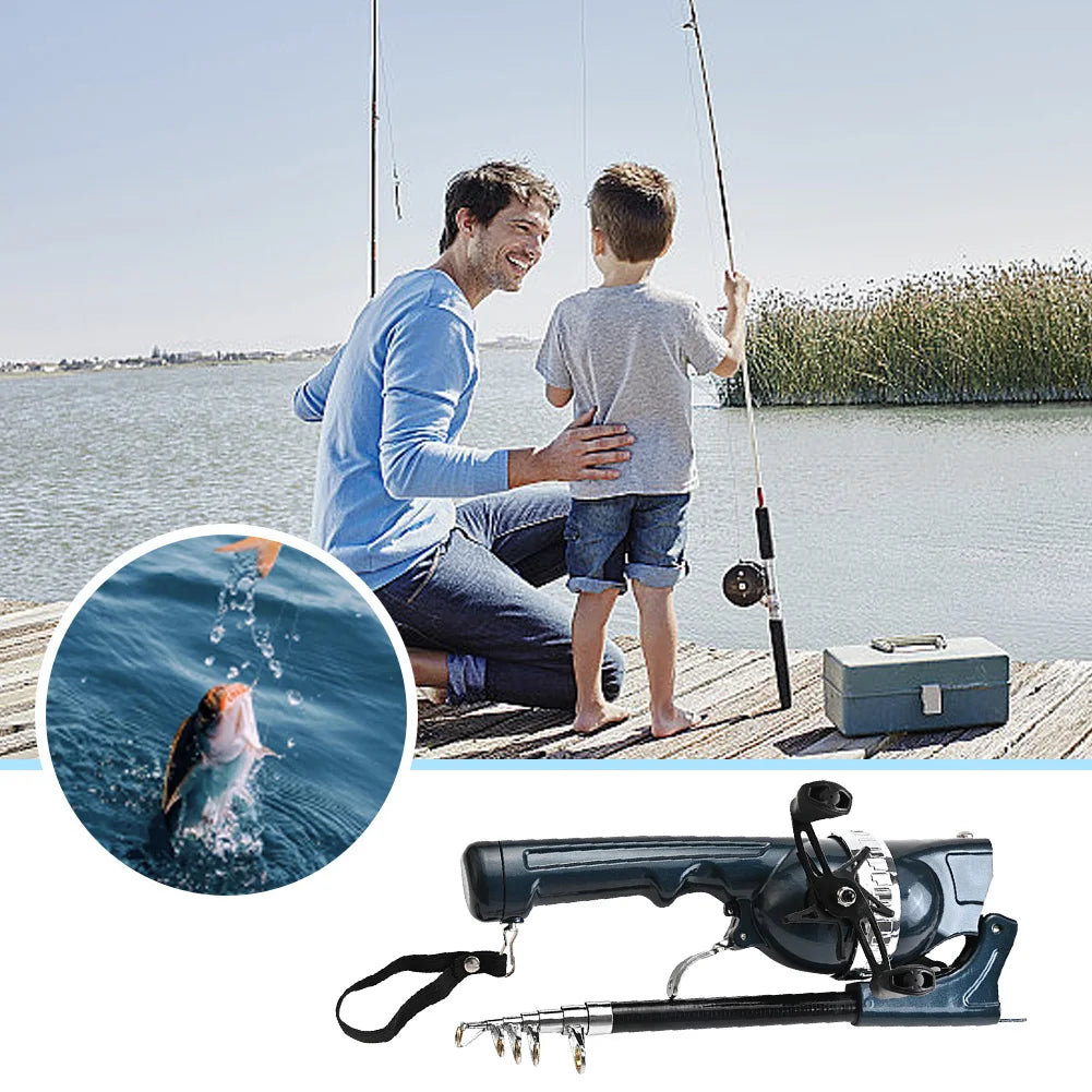 Folding Fishing Rod Telescopic Fishing Pole Carbon Fiber