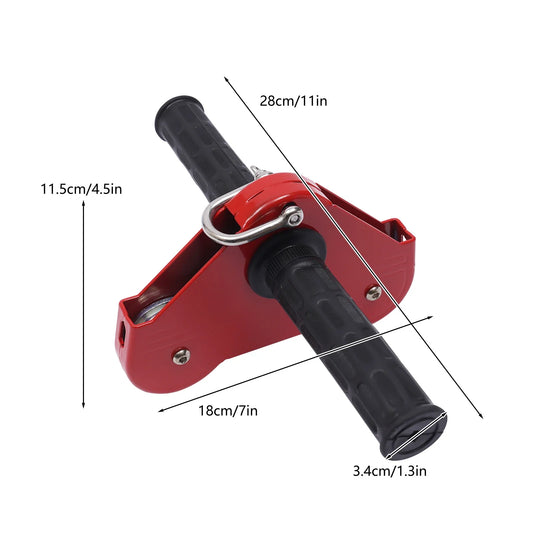 160FT Zipline Set with Stainless Steel Spring Brake & Seat for Exciting Outdoor Adventures Camping Tools Hiking Accessories