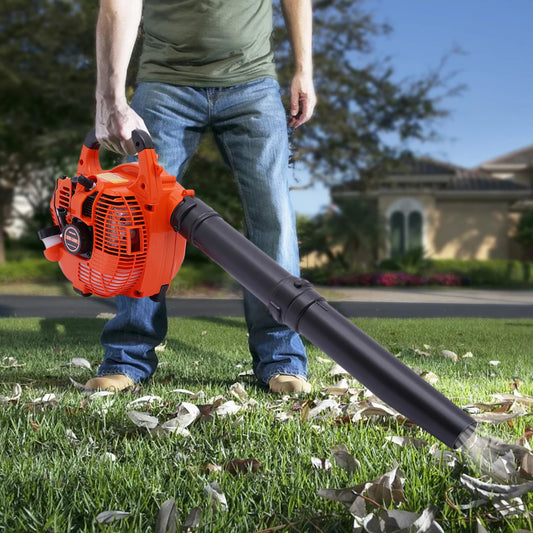 Gas Leaf Blower 25.4CC 2-Stroke Handheld Cleaning Tool