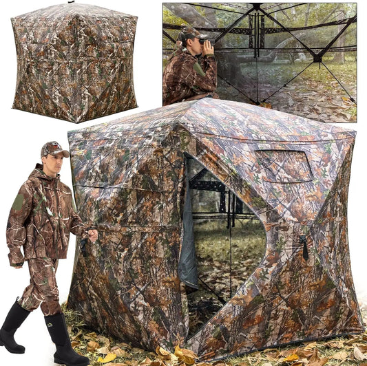 Hunting Blind 270 Degree See Through With Silent Door USA