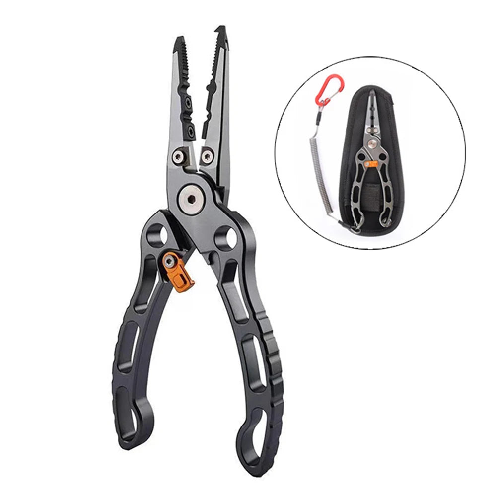 Titanium Alloy Fish Control Pliers Convenient Lure Clamp