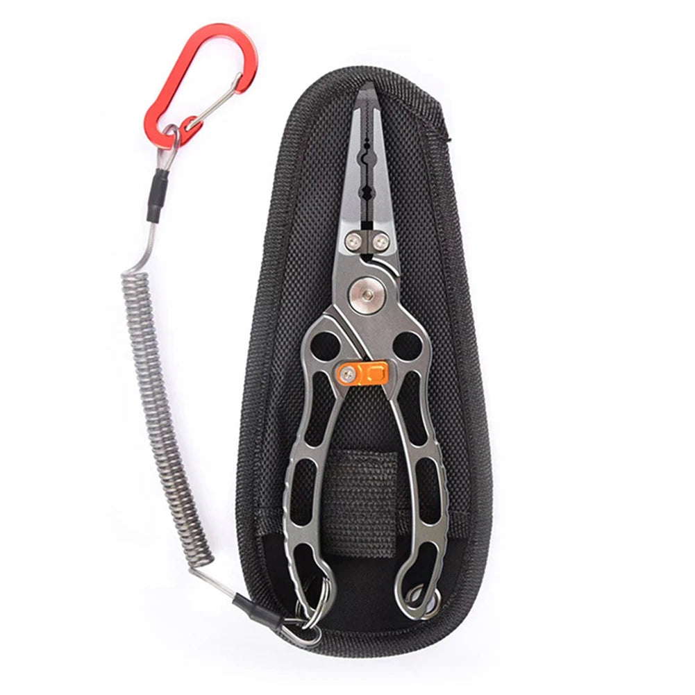 Titanium Alloy Fish Control Pliers Convenient Lure Clamp