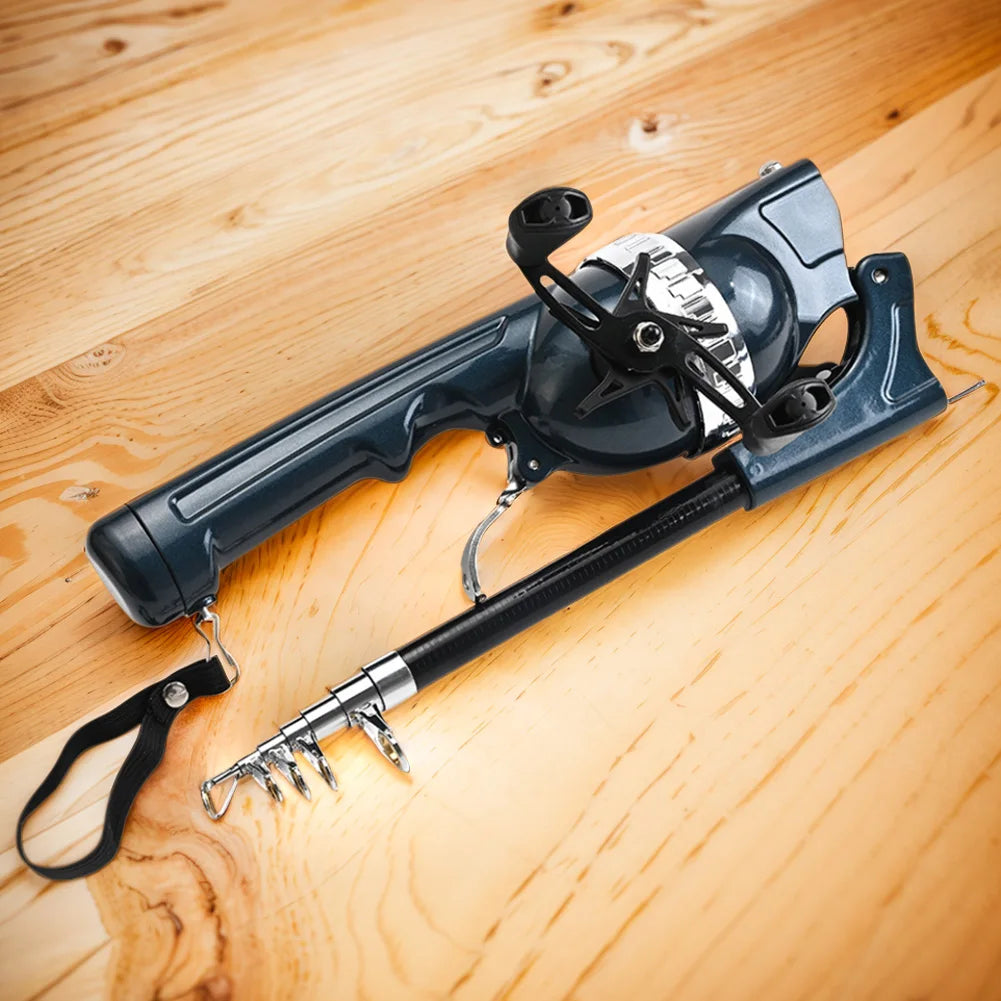 Folding Fishing Rod Telescopic Fishing Pole Carbon Fiber